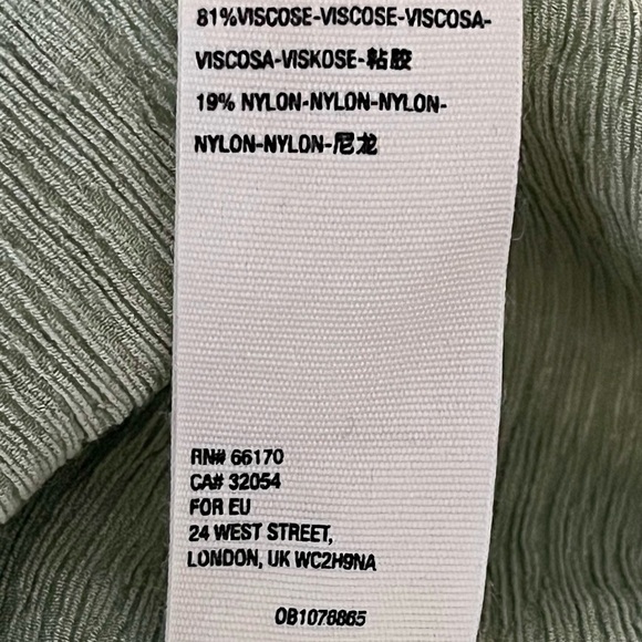 Free People Check On It Frosted Fern blouse - Large - Picture 9 of 9